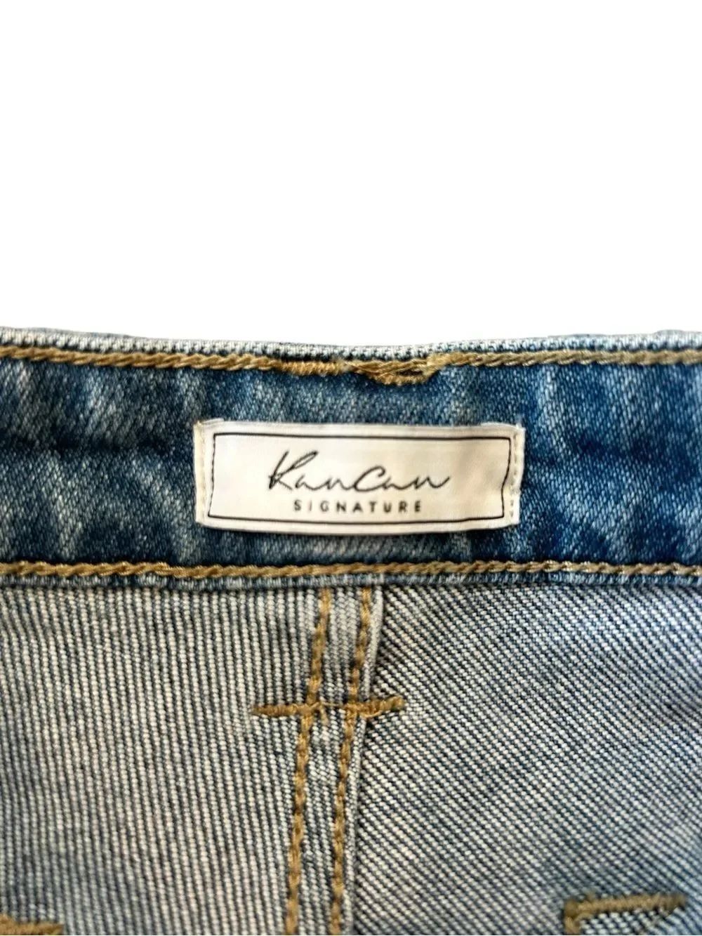 Kancan ultra high rise super flare jeans size 28 - Picture 3 of 6